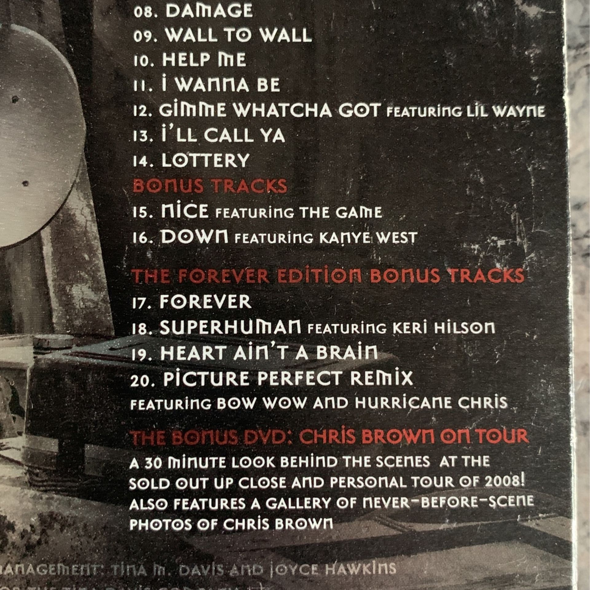 Chris Brown Exclusive The Forever Edition Album Cover