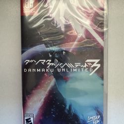 Danmaku Unlimited 3 - Nintendo Switch - Limited Run LRG #24 NEW