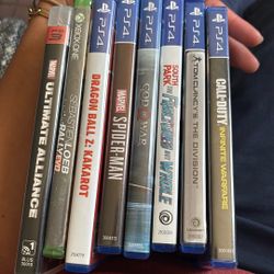 PS4 Games PS3 Game Xbox One Game 