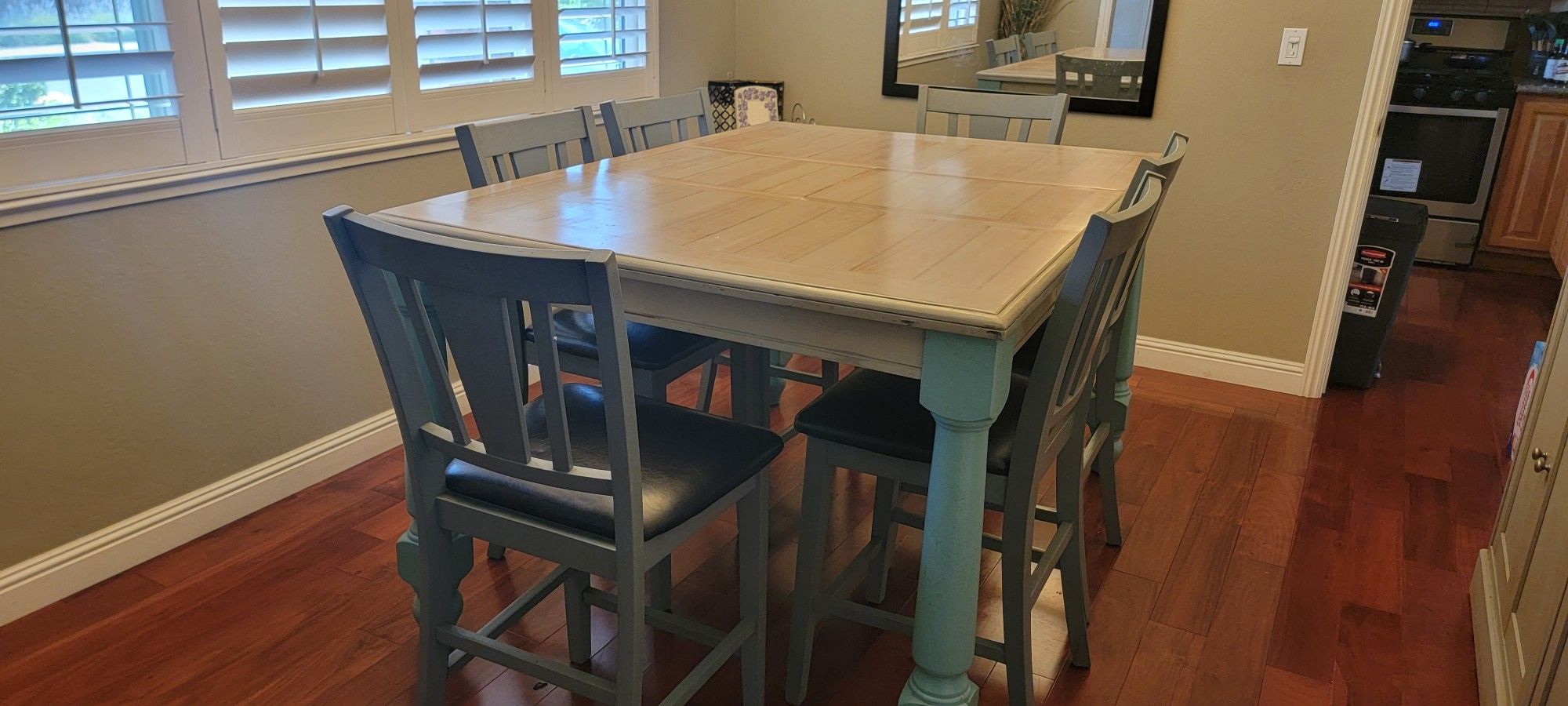 Custom Dining Table And Chairs