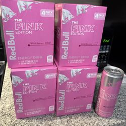 Pink Edition Red Bull 