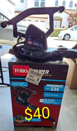 Toro Electric Handheld Leaf Blower/Mulcher/Vacuum