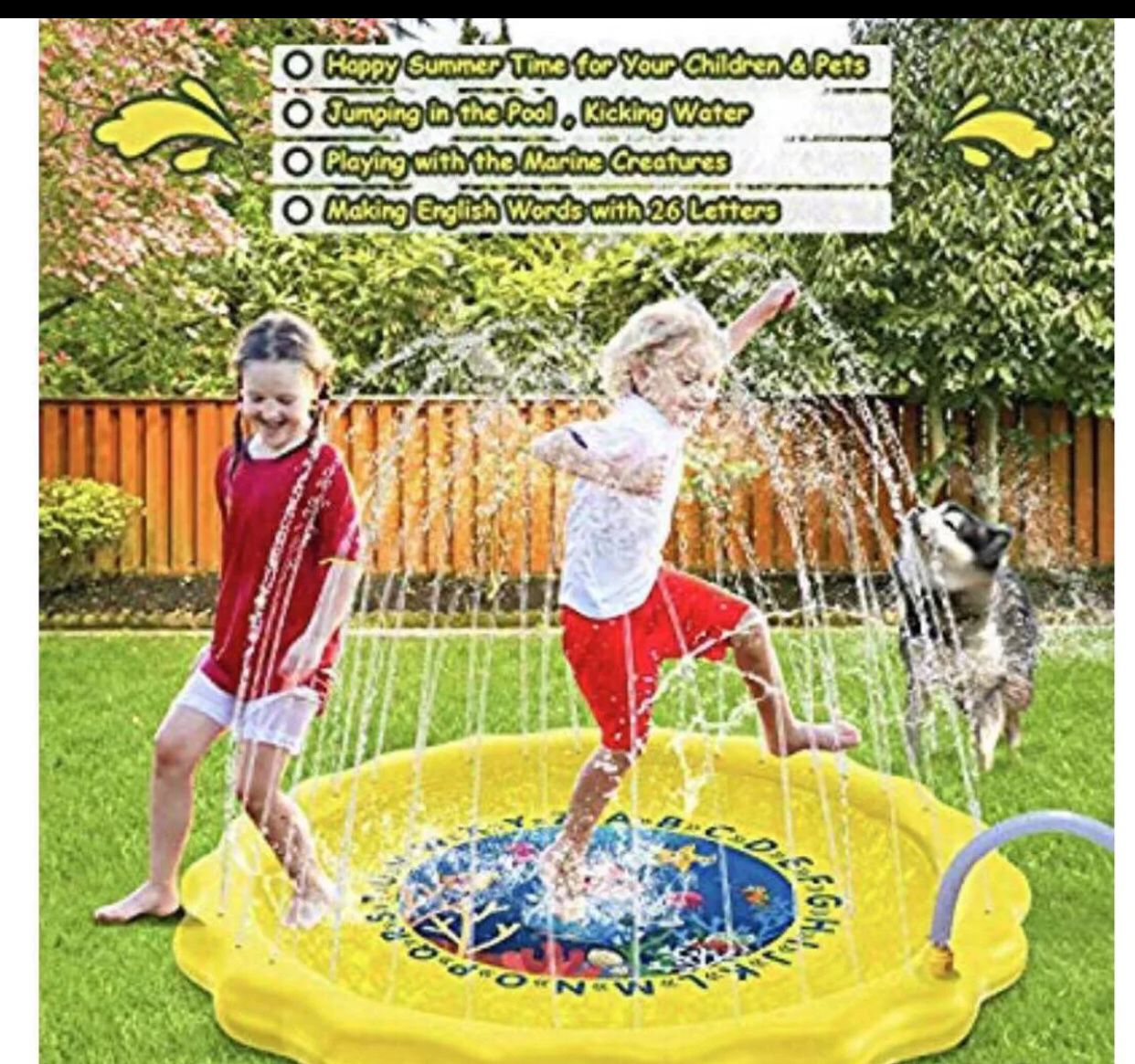 Splash Pad for Toddlers Kids