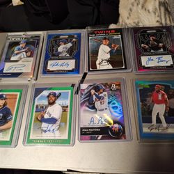 Rare Numbered Cards And Inserts, Factory Auto