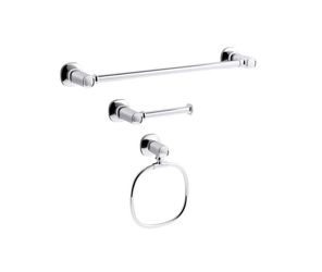 Kohler Terzet Bathroom Accessory Set - Chrome - R33796-CP