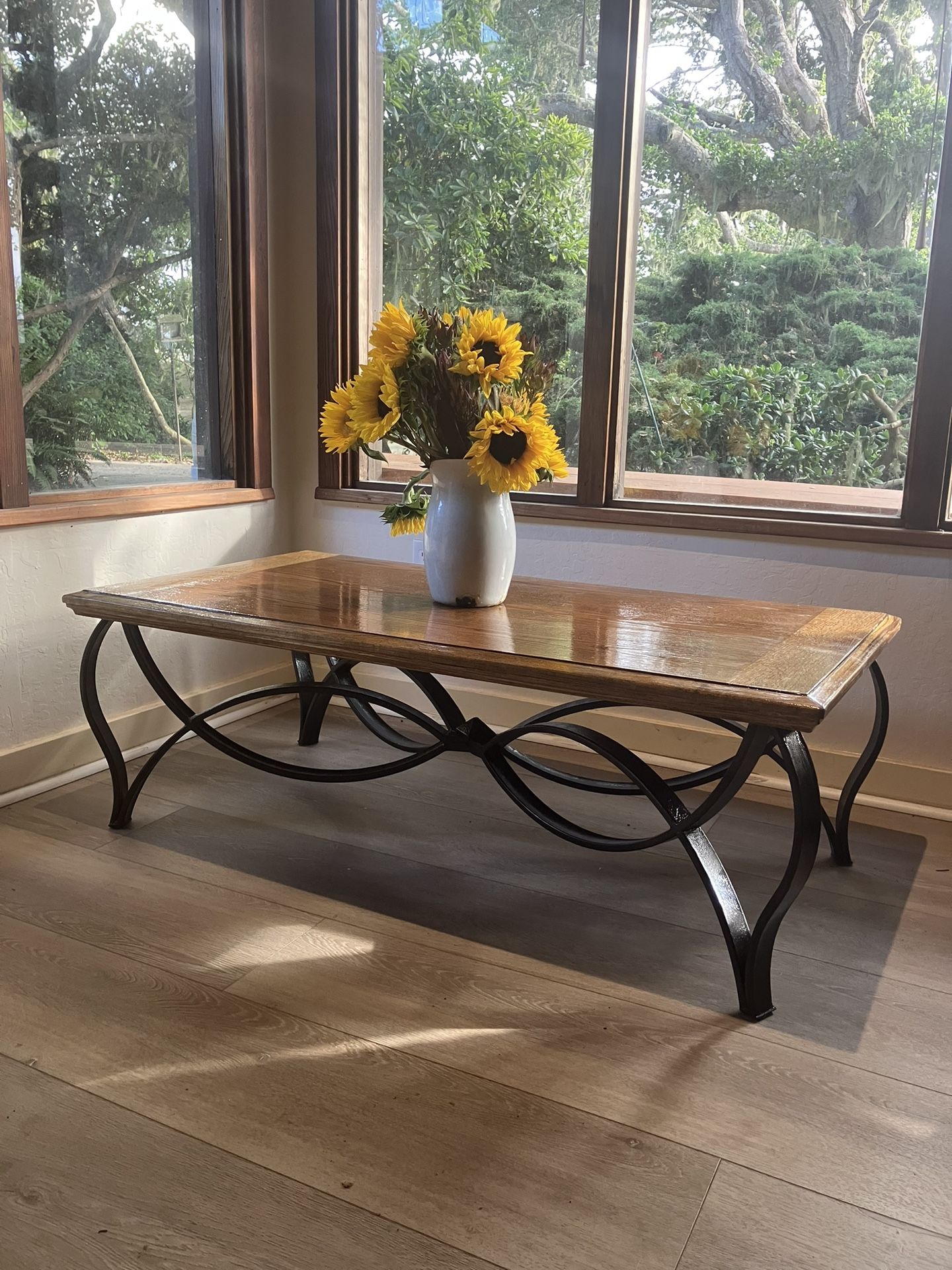 Refinished Solid Wood Coffee Table