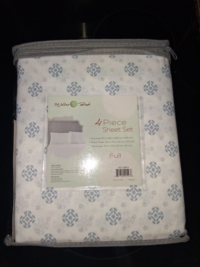 4 Piece Full Sheet Set 