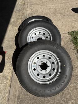 Trailer Tires & Wheels- Diamondback Radial ST235/80R/16