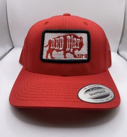 Red Dirt Hat co. Ranch life hats. Hooey Hats. Cachuchas. Western Hats. Rodeo. Trucker hats. Baseball hats. Football hats. Located in Hesperia by Maple