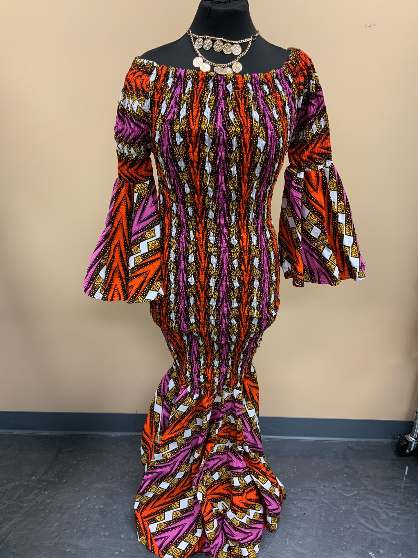 African Mermaid dress