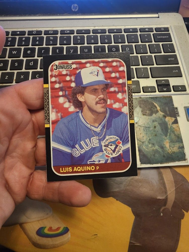 Luis Aquino Baseball Card