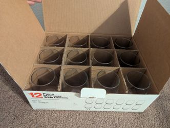12pc Wine Glasses