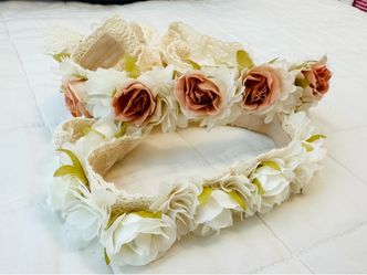 baby flower hair lace