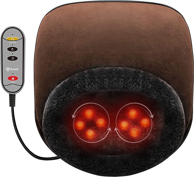 New Shiatsu Foot Massager Warmer 