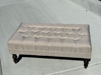Tufted Ottoman Bench