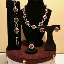 Gold Plated Jewelry Set