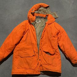 Gamehide Orange Hunting Jacket/Parka. Size: Large
