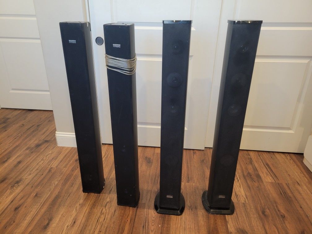 4 DaVinci Tower Speakers