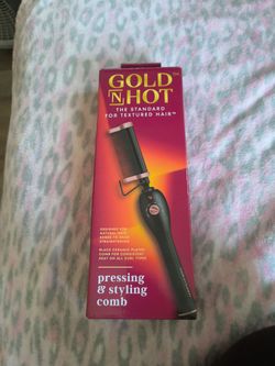 GOLD N HOT PRESSING & STYLING COMB