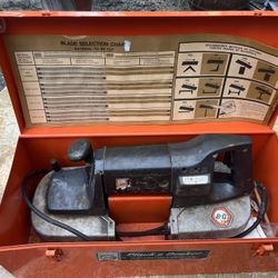 Black And Decker Professional Portable Band Saw