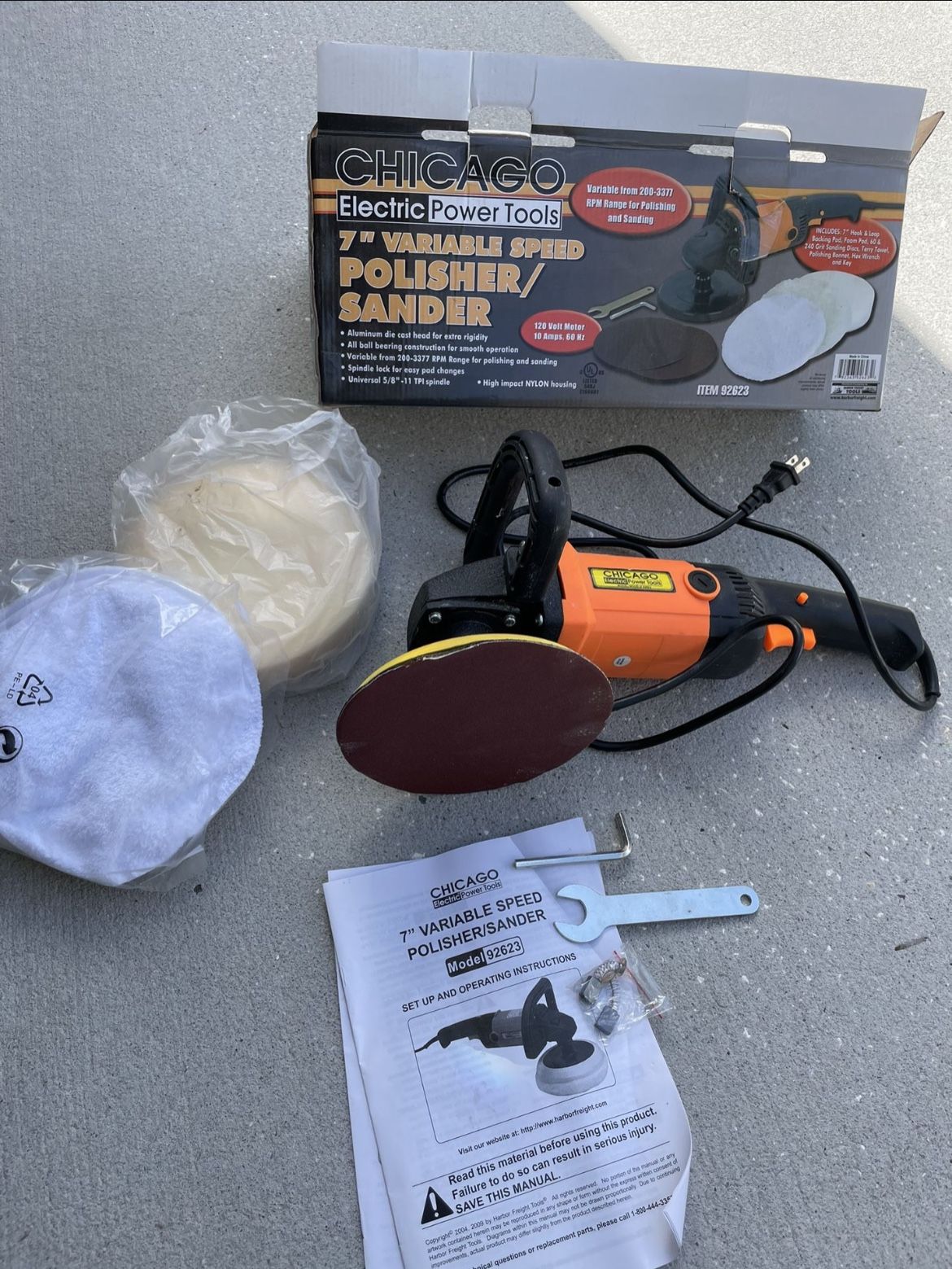New Sander -Polisher