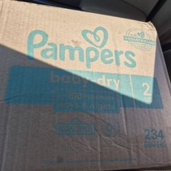 Pampers New Box 234 CT Size 2
