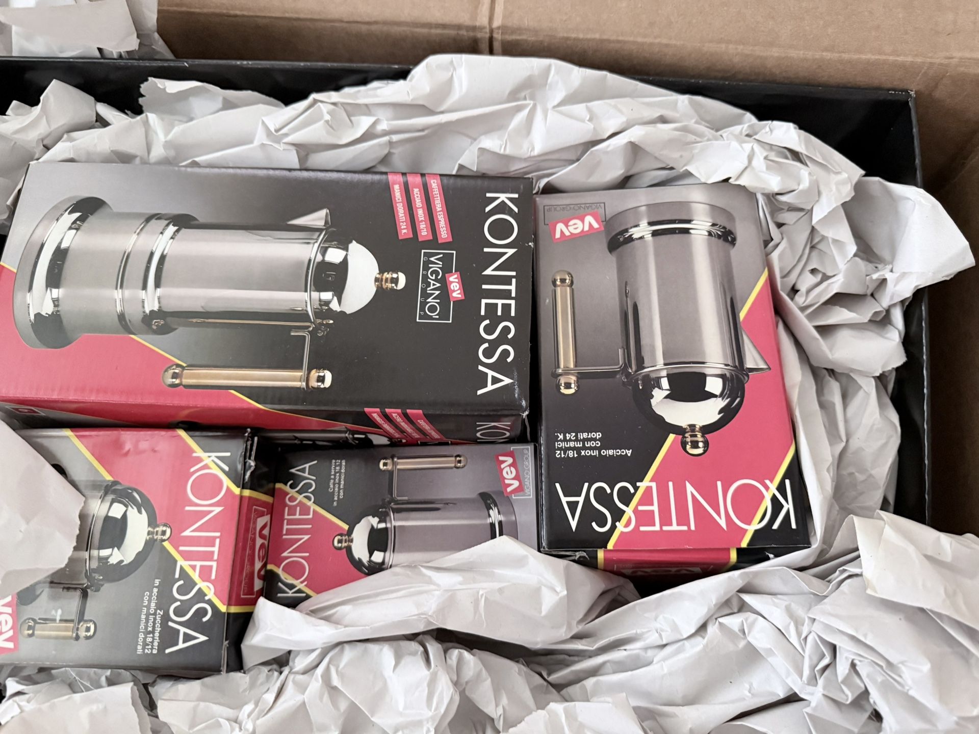 Italian Coffee vev vigano kontessa set