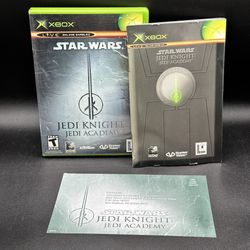 CiB Star Wars Jedi Knight Jedi Academy Xbox