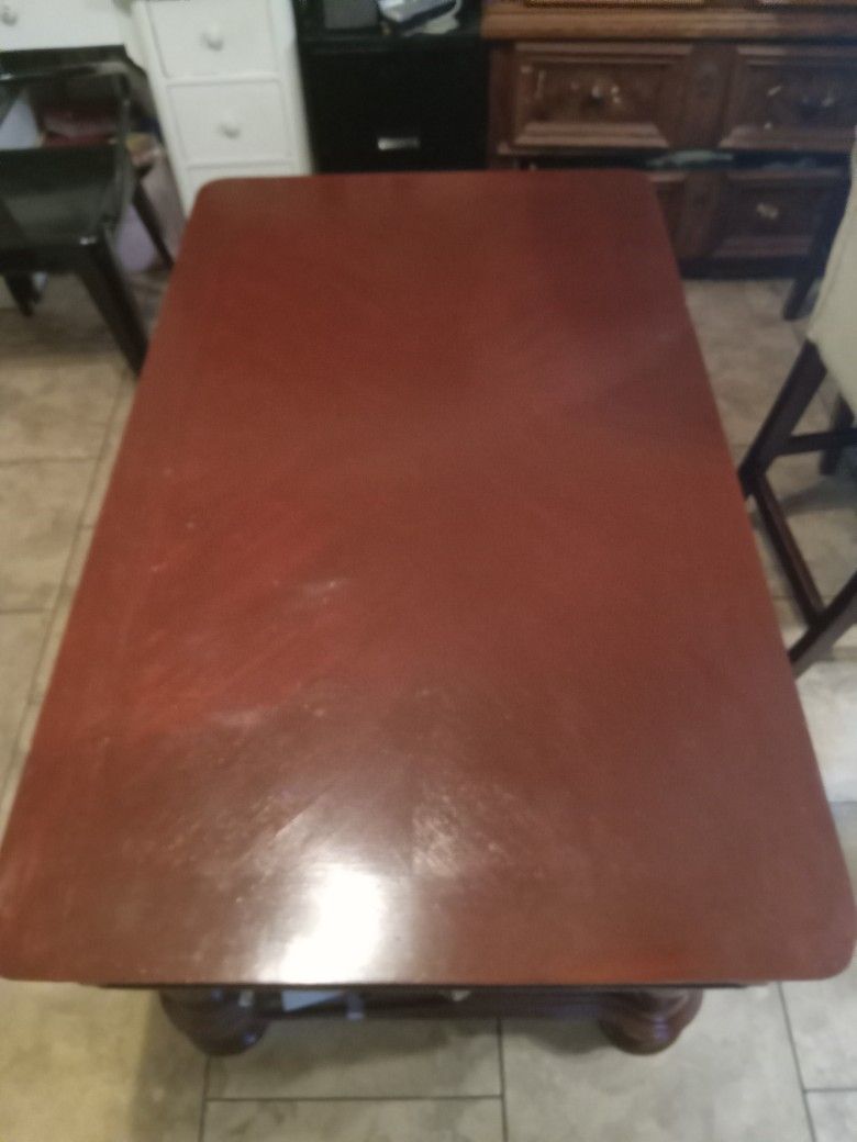4 Draw  Wood Coffee Table