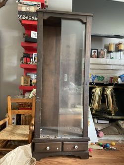 Black Curio Cabinet