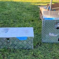 YARD SALE- tool boxes, bike racks, gun safe, Air Conditioners