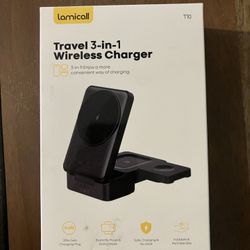 3 In 1 Wireless Charging Dock, Watch, Phone, Headphones