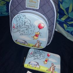 Winnie The Pooh Loungefly Backpack Set 
