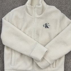 Calvin Klein Sherpa Jacket Size Large