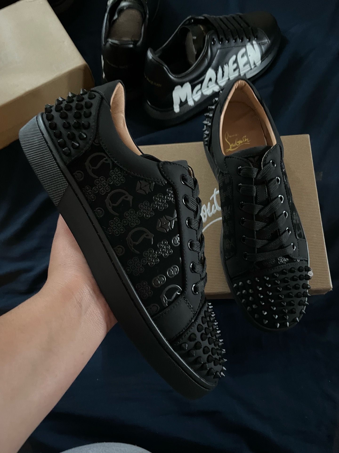 Christian Louboutin with desing