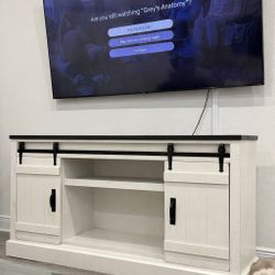 Tv Console Entertainment Center 