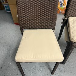 Nesting Wicker Chairs 