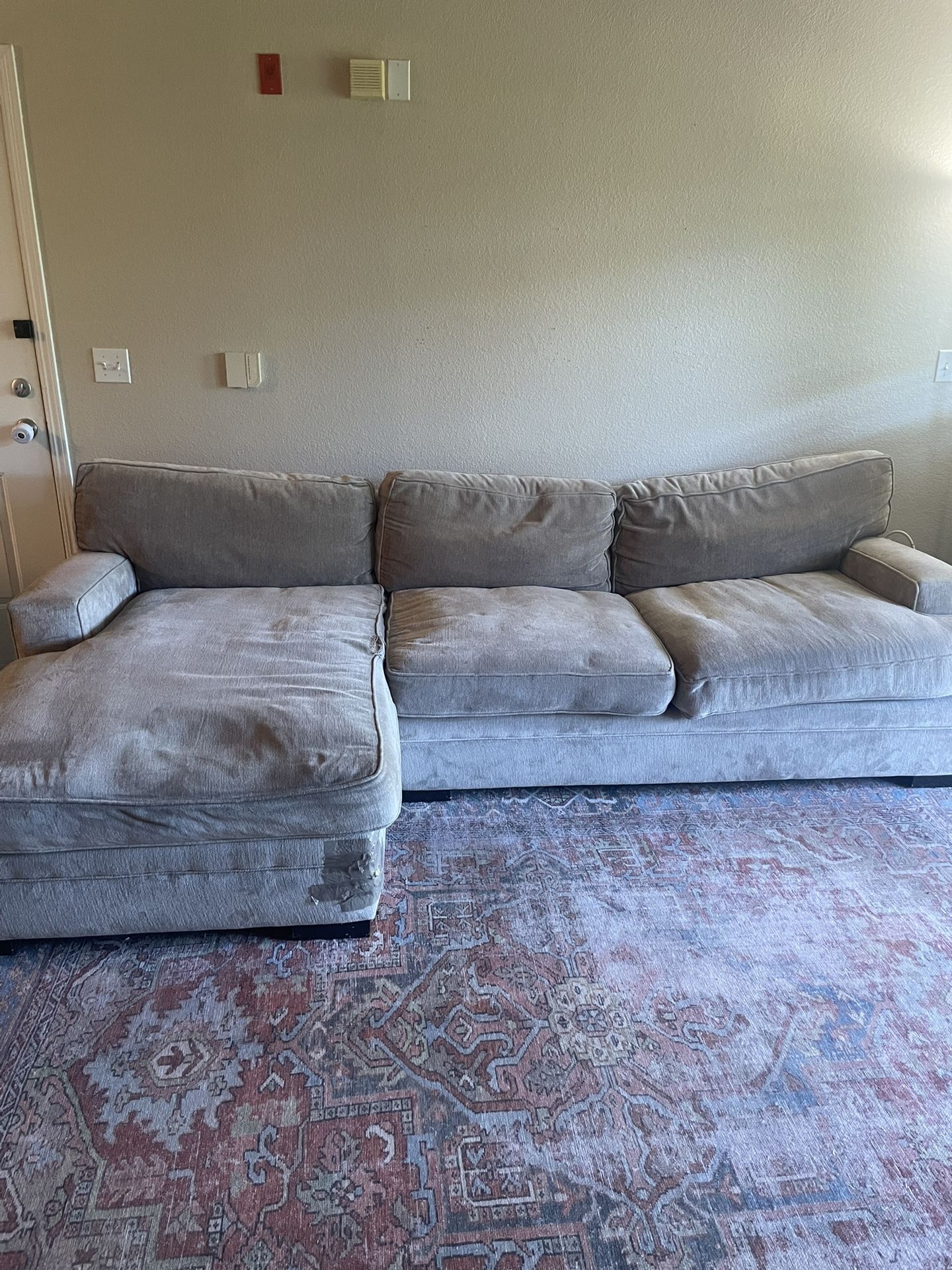 Couch with Chaise