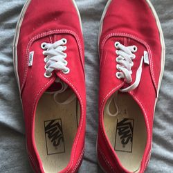 Red Vans