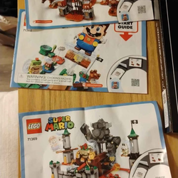 Three Mario Brothers Lego set