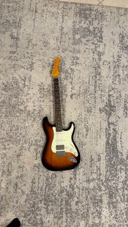 GearIT Electric Guitar Bundle – Sunburst Strat Style w/ Gig Bag & Cable