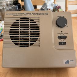 Arvin 29H40 Heater & Fan 1500w Low Profile 