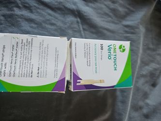 OneTouch Verio Blood Glucose Test Strips 2 100ct