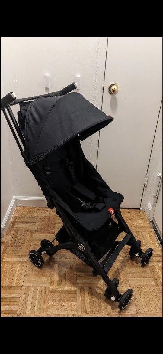 GB Pockit Travel Stroller with backpack and rain Cover