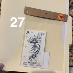 Stepsyy Tattoos - Last 2 Weeks - Waterproof & Scratch Proof