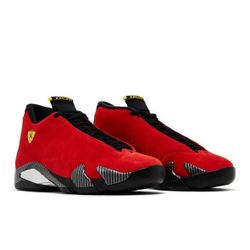 Jordan 14 Red Ferrari Brand New Size 12 $330
