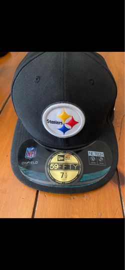 NFL ONFIELD HEADWEAR 59FIFTY PITTSBURGH STEELERS FOOTBALL CAP