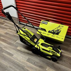 Ryobi 13in 11amp Electric Corded Walk Behind Push Lawn Mower! Brand New!