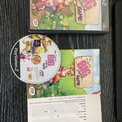 Piglet's Big Game Movie (PS2 Playstation 2) COMPLETE W/Reg Card RARE