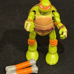 Teenage Mutant Ninja Turtle TMNT Toy Mutating Michelangelo Transform Figure 2014